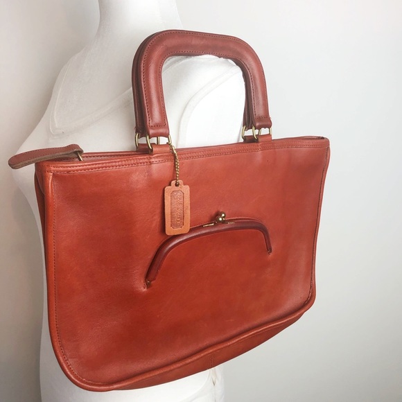 Coach Handbags - Coach Vintage 1977 Watermelon Tote